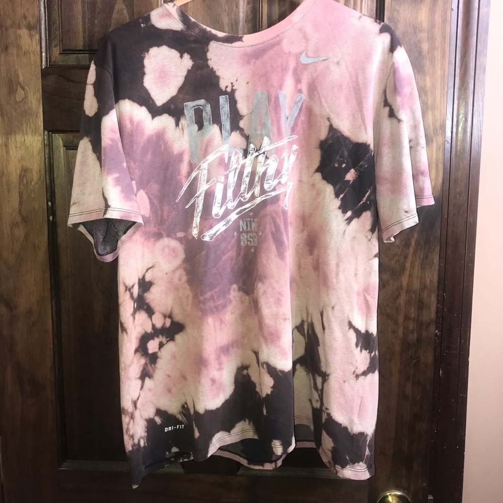 Hand bleached Nike T-shirt